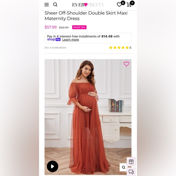 Ever Pretty Dresses & Skirts - Ever pretty maternity dress
